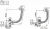 Слив-перелив для ванны Ravak X01746 Click-Clack черный