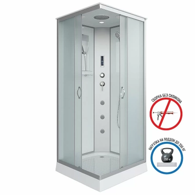 Душевая кабина Niagara Classic NG-1101-14F 90x90 с гидромассажем
