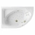 Ванна акриловая EXCELLENT Aquarella ULTRA WAEX.ARL17.ULTRA.BR 170x110 белая с гидромассажем