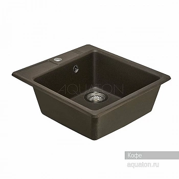 Мойка для кухни Акватон Парма 1A713032PM280 коричневый