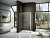 Душевой уголок Good door LATTE WTW+SP 120x90 прозрачный