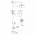 Душевая система Lemark Bronx LM3722GM