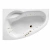 Ванна акриловая EXCELLENT Newa SMART WAEX.NEL16.SMART.GL 160x95 белая с гидромассажем