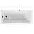 Ванна акриловая Excellent Aquaria LINE NANO WAEX.AQU14.LINENANO.GL 140x70 белая с гидромассажем