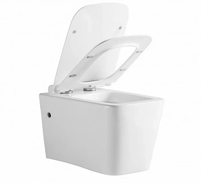 Унитаз подвесной Orange C06-100w с крышкой микролифт