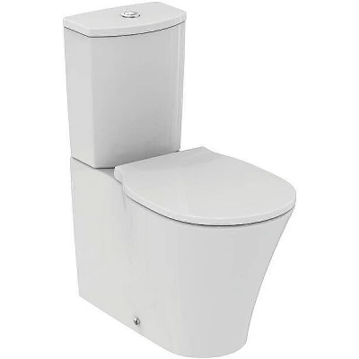 Унитаз напольный Ideal Standard Connect Air E013701 с бачком E073401 белый, безободковый