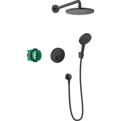 Душевая система Hansgrohe Raindance S 27959670 черный матовый