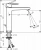 Смеситель для раковины Hansgrohe Vernis 71552000