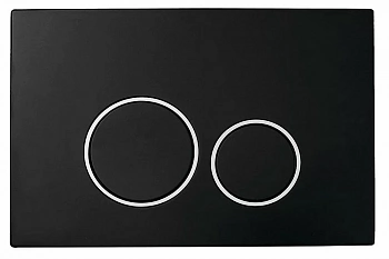 Кнопка смыва Boheme Black Chromo 662