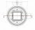 Душевой трап PESTAN Confluo Standard Dry 3 White Glass с рамкой