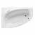 Ванна акриловая EXCELLENT Kameleon LINE WAEX.KML17.LINE.GL 170x110 белая с гидромассажем