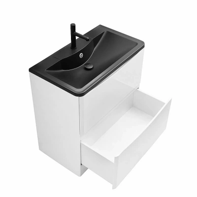 Тумба с раковиной BelBagno ACQUA 80 напольная Bianco Lucido