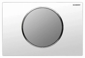 Кнопка для инсталляции Geberit Sigma 10 белый/хром