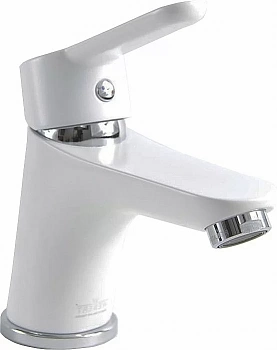 Смеситель для раковины Webert Sax Evolution SE830102740 белый матовый