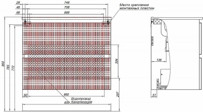 Тумба с раковиной Aquanet Джейн (Flat) 335429/329255 80 маренго