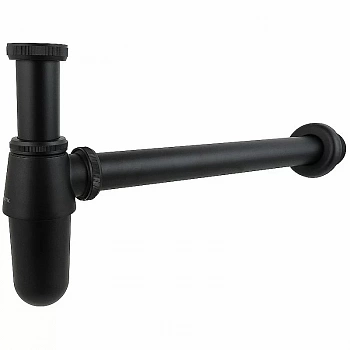 Сифон для раковины Aquatek AQ6011MB черный матовый