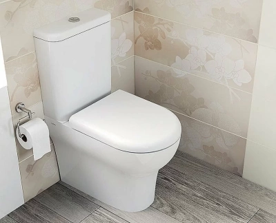 Унитаз Vitra Zentrum 9012B003-7202 с бачком, с крышкой микролифт, белый