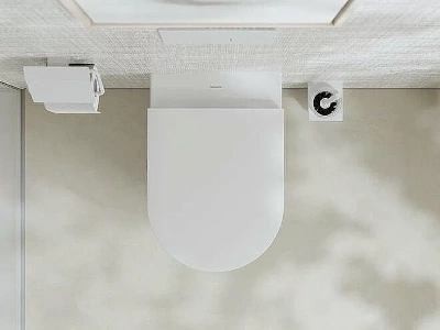 Ершик для унитаза Hansgrohe AddStoris 41752700 белый матовый