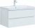 Тумба с раковиной Aquanet Беркли 302351 80 белый глянец