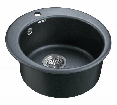 Мойка кухонная Paulmark Gelegen PM404800-BLM Черная