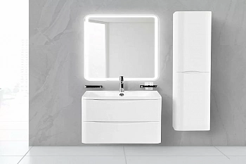 Тумба с раковиной BelBagno ACQUA 2C SO 120 Bianco Lucido