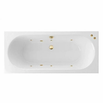 Ванна акриловая EXCELLENT Oceana SOFT WAEX.OCE16.SOFT.GL 160x75 белая с гидромассажем