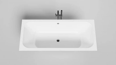 Ванна Salini Orlanda AXIS S-Stone 170x75 103223M белая матовая