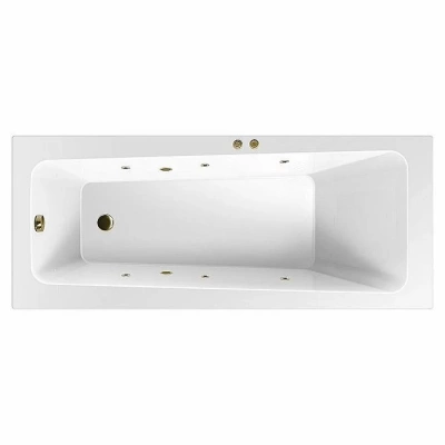 Ванна акриловая EXCELLENT Ava SOFT WAEX.AVA16.SOFT.BR 160x70 белая с гидромассажем