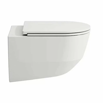 Унитаз подвесной Laufen Pro Z.RU93.0.761.5 безободковый, с инсталляцией, с крышкой микролифт