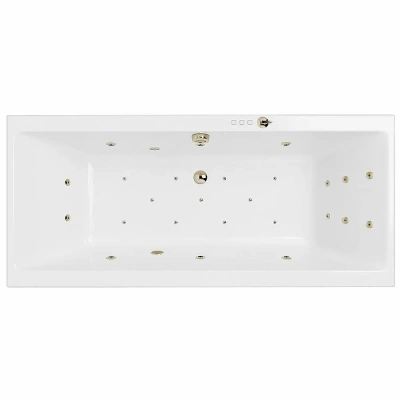 Ванна акриловая EXCELLENT Pryzmat ULTRA WAEX.PRY19.ULTRA.BR 190x90 белая с гидромассажем