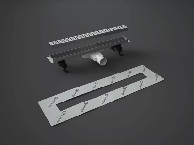 Душевой трап Radaway SLIM 750 белое стекло