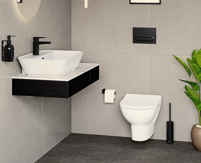 Унитаз подвесной VitrA Zentrum 5795B003-6077 белый, безободковый, с крышкой микролифт
