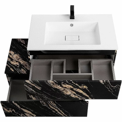 Нижняя тумба Cezares SLIDER-800-1C-PI-NF-P черный фьюжн