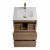 Тумба с раковиной BelBagno KRAFT-500-2C-SO-RNN Rovere Nebrasca Nature