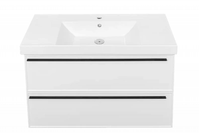 Тумба с раковиной LA FENICE Elba Bianco TWIN 100 белая