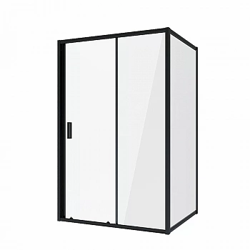 Душевой уголок Niagara Nova NG-82-13AB-A100B 130х100 стекло прозрачное/профиль черный