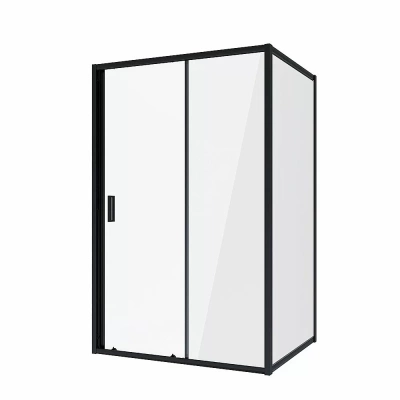 Душевой уголок Niagara Nova NG-82-13AB-A100B 130х100 стекло прозрачное/профиль черный
