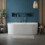 Ванна акриловая BelBagno BB713 170х80 белая матовая