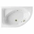 Ванна акриловая EXCELLENT Aquarella SOFT WAEX.ARL15.SOFT.BR 150x100 белая с гидромассажем