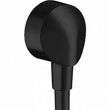 Подключение для шланга Hansgrohe Fixfit 27454670 черный матовый