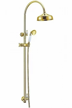 Душевая система Boheme Imperiale 402 золото