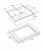 Мойка кухонная Paulmark BRIM PM215951-GM вороненая сталь Мойка кухонная Paulmark BRIM PM215951-GM вороненая сталь