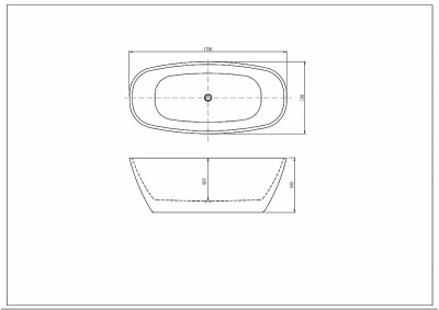 Ванна Aquatek Тера 170х78 AQ-128778WT белая