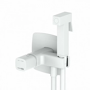 Гигиенический душ WasserKRAFT Saale 9538 белый матовый