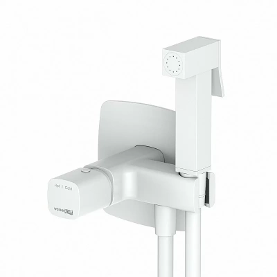 Гигиенический душ WasserKRAFT Saale 9538 белый матовый
