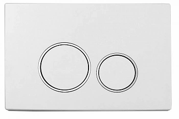 Кнопка смыва Boheme White Chromo 661