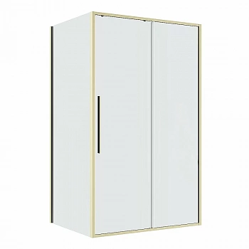 Душевой уголок Niagara Nova NG-44-12ASG-A100SG-34 120x100 стекло прозрачное/профиль брашированное золото