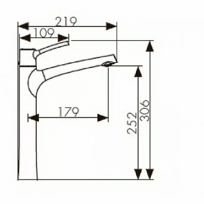 Смеситель для раковины Kaiser Stick 49133
