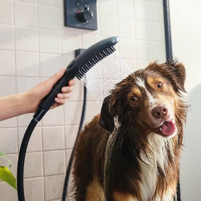 Душевая лейка для собак Hansgrohe DogShower 26640670 черный матовый