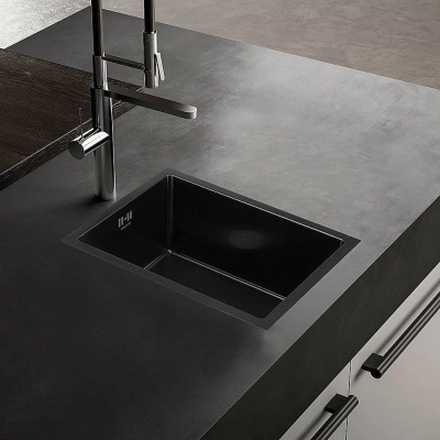 Мойка кухонная Melana ProfLine D5138HB графит